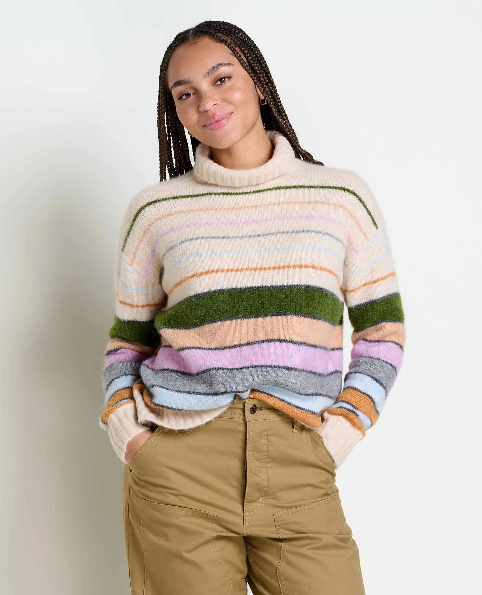 Toddy T-Neck Sweater sold by TOAD&CO