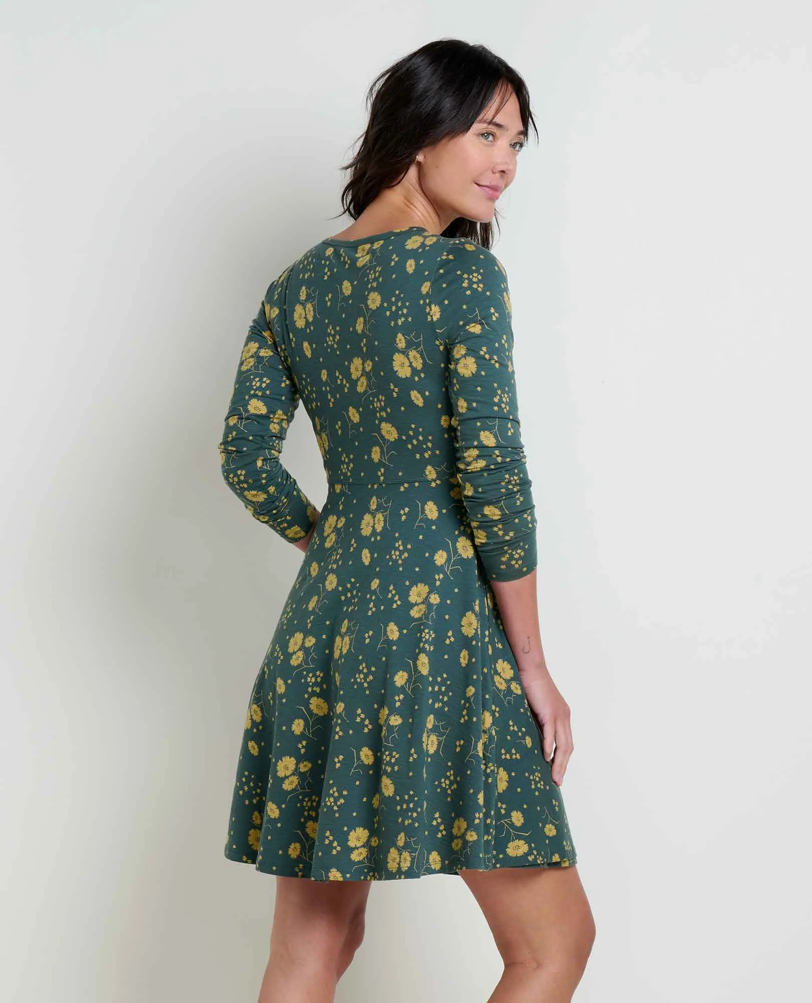 Freesia Long Sleeve Wrap Dress sold by TOAD&CO product image thumbnail 2