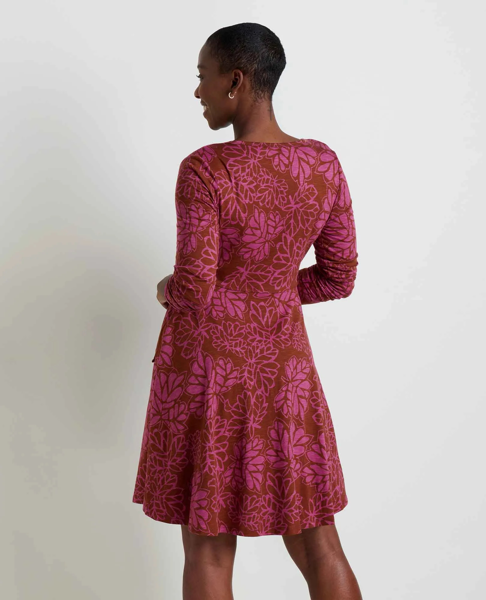 Freesia Long Sleeve Wrap Dress sold by TOAD&CO product image thumbnail 2