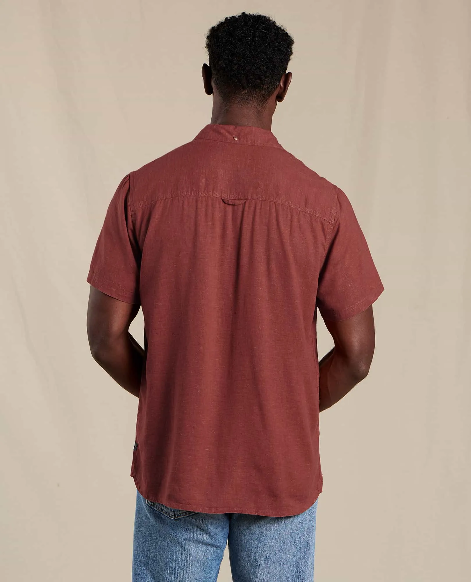 Taj Hemp Short Sleeve Shirt sold by TOAD&CO product image thumbnail 2