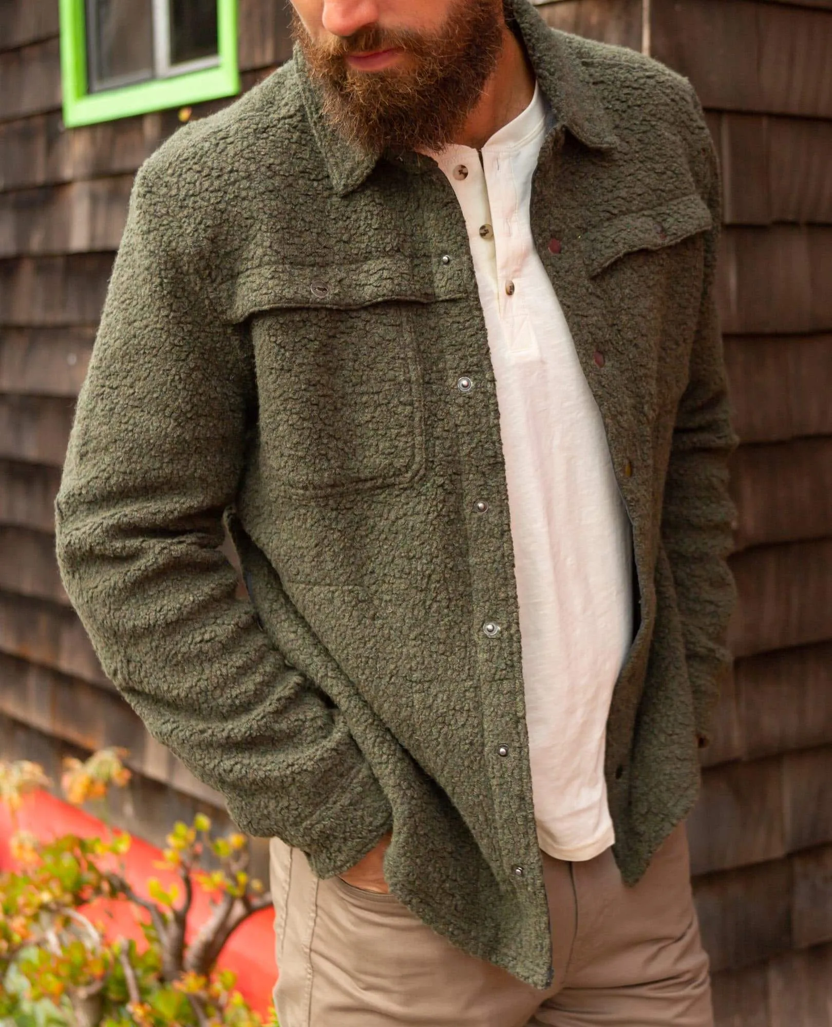 Men's Telluride Sherpa Shirt Jacket sold by TOAD&CO product image thumbnail 3