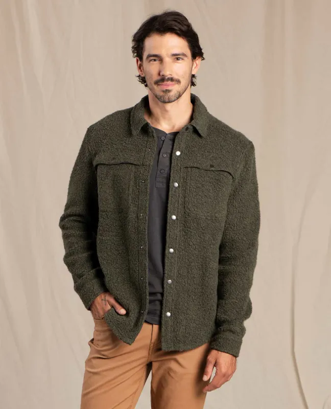 Men's Telluride Sherpa Shirt Jacket sold by TOAD&CO