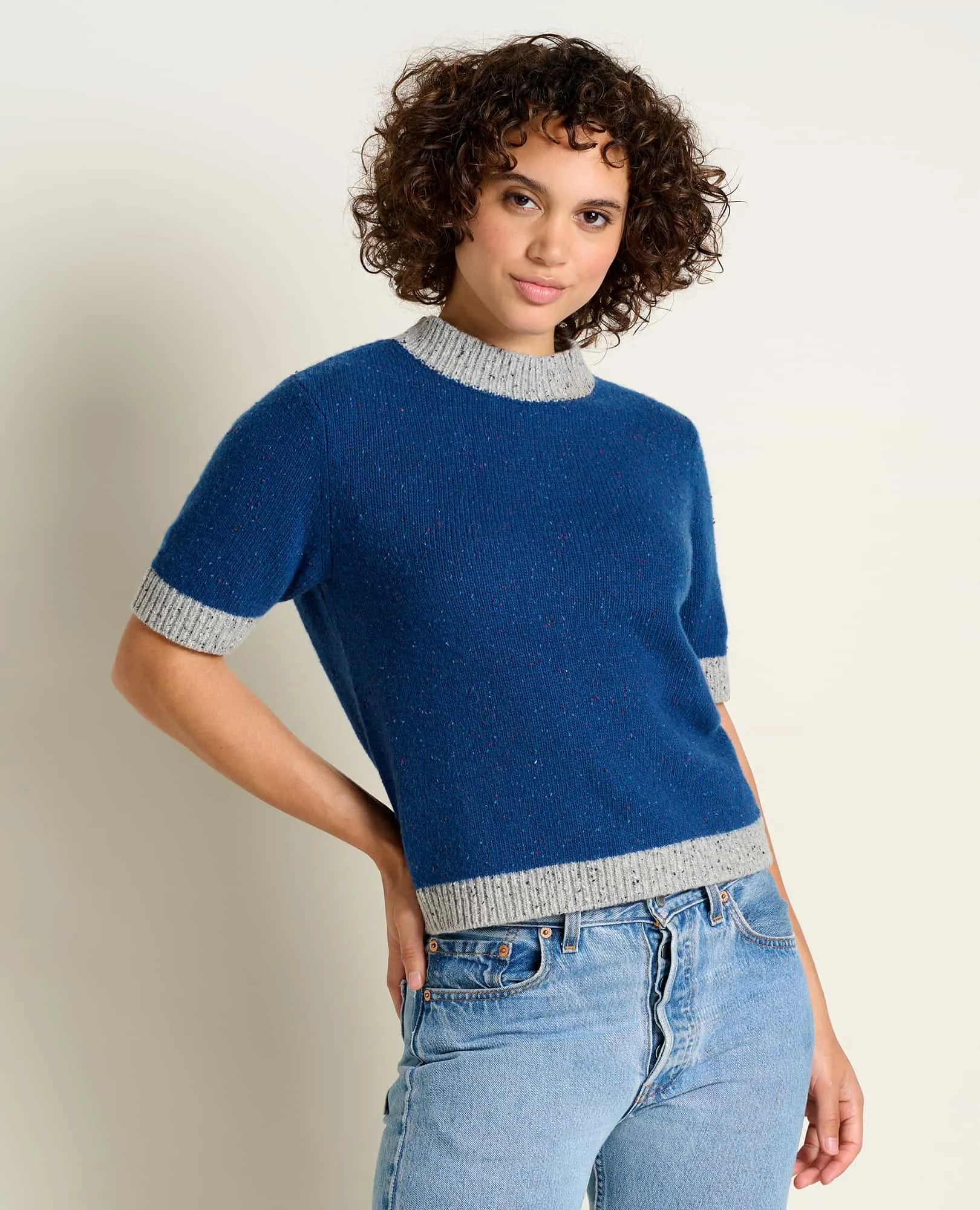 Wilde Short Sleeve Sweater sold by TOAD&CO