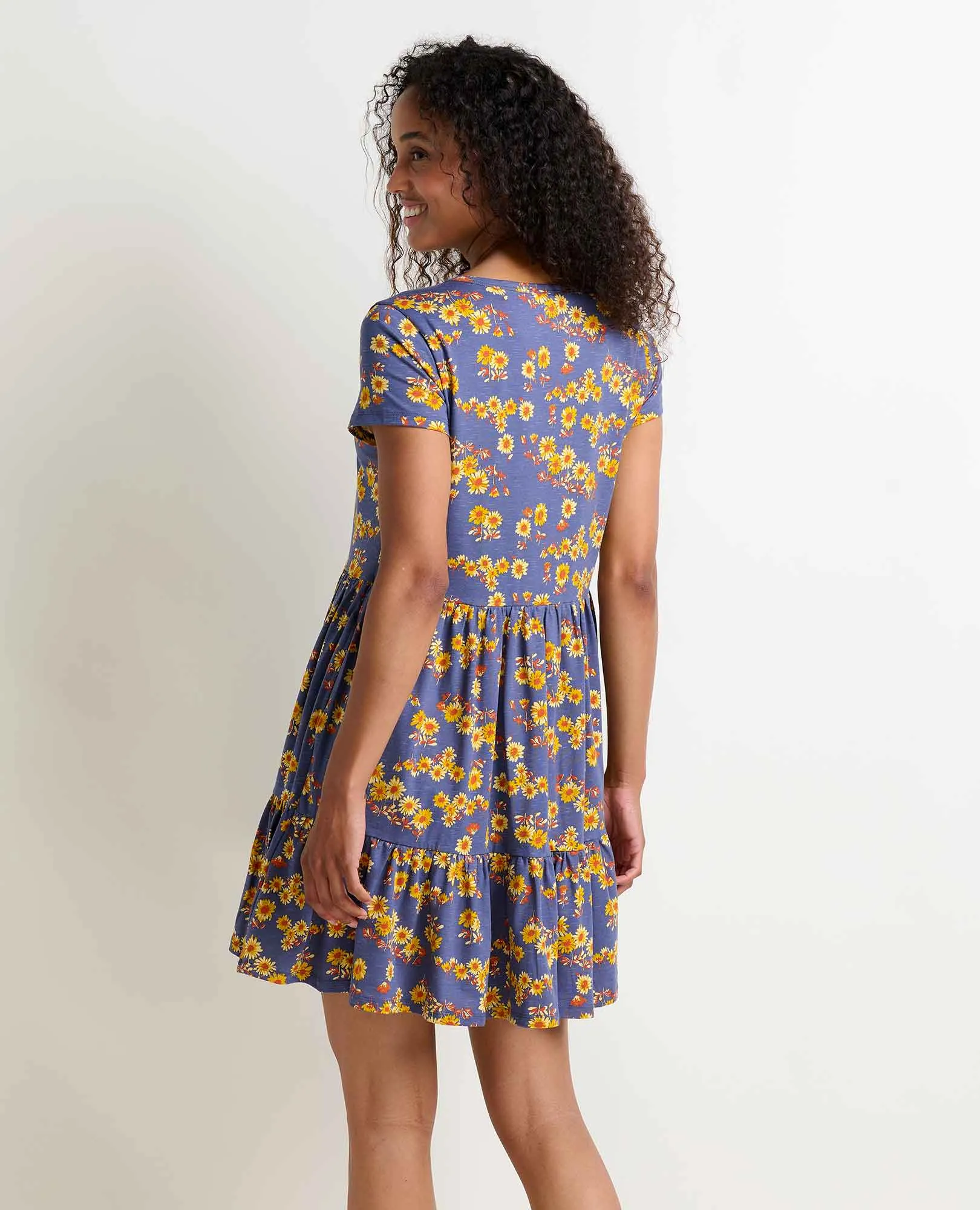 Marley Tiered Short Sleeve Dress sold by TOAD&CO product image thumbnail 2