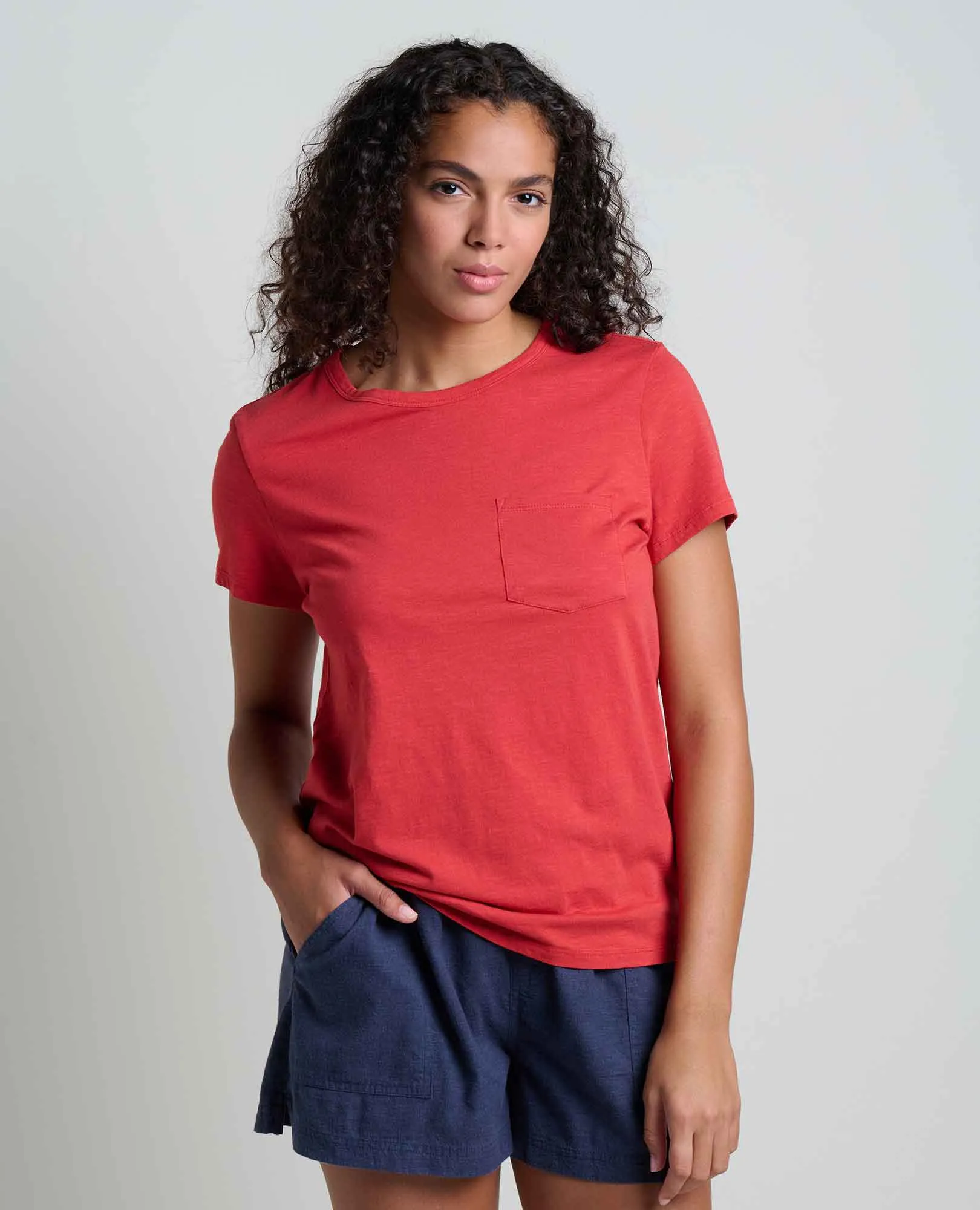 Women's Primo Short Sleeve Crew sold by TOAD&CO