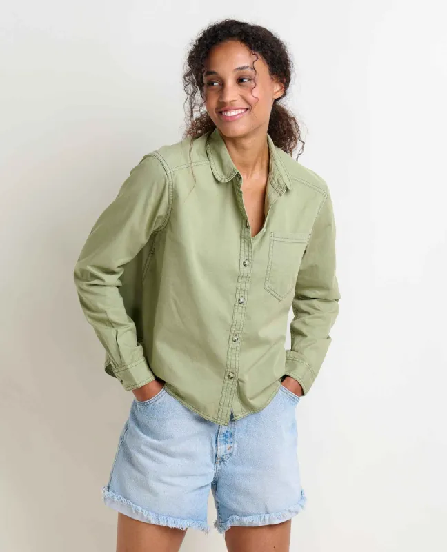 Arroyo Twill Boxy Shirt sold by TOAD&CO
