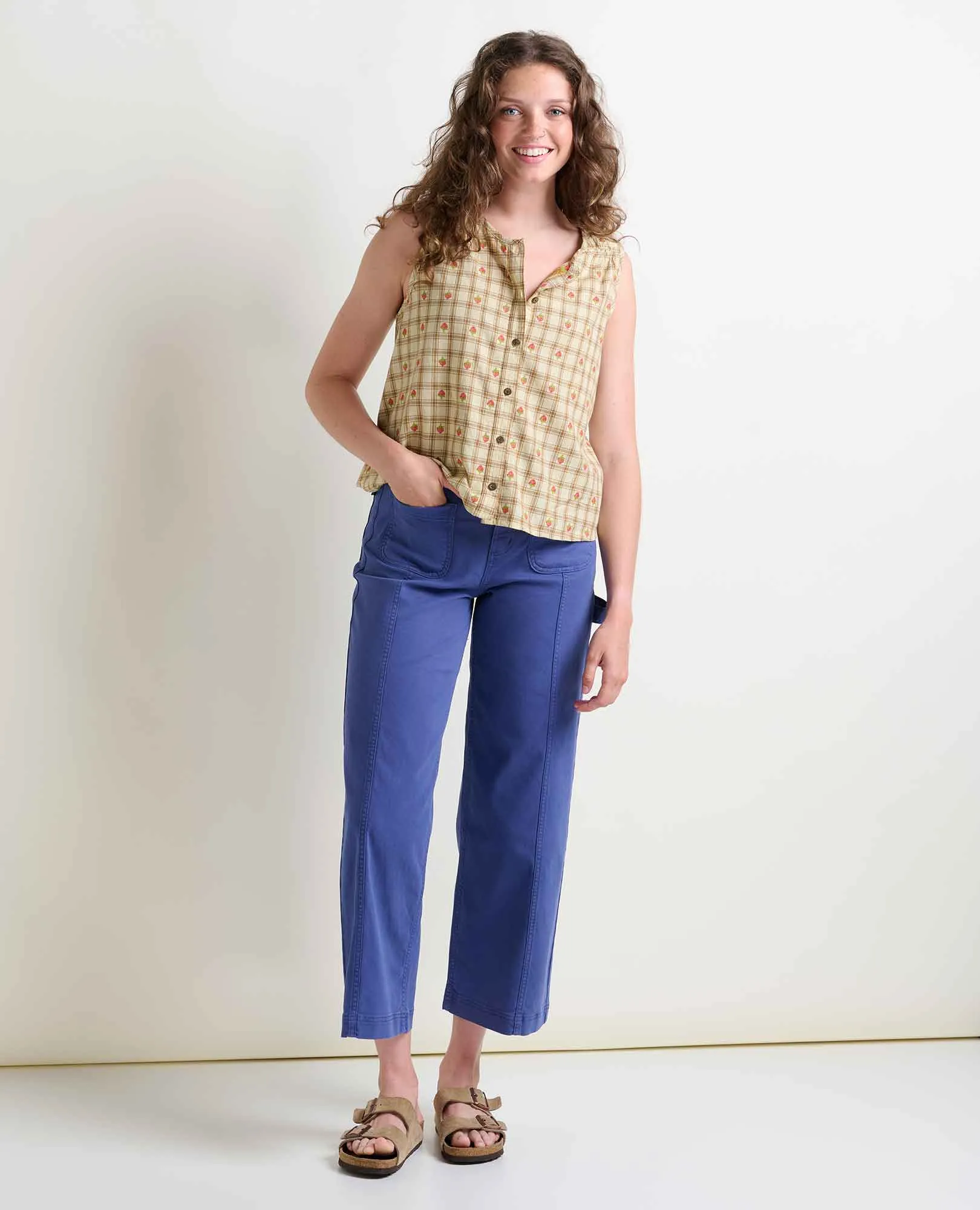 Manzana Button Front Tank sold by TOAD&CO product image thumbnail 5