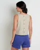 Taj Hemp Button Back Tank II sold by TOAD&CO