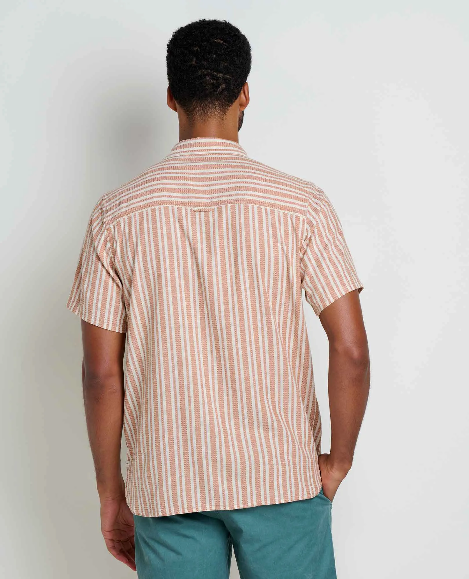 Taj Hemp Short Sleeve Shirt sold by TOAD&CO product image thumbnail 2