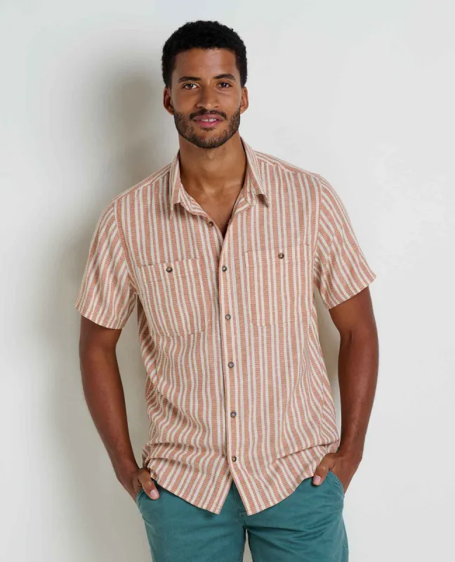 Taj Hemp Short Sleeve Shirt sold by TOAD&CO