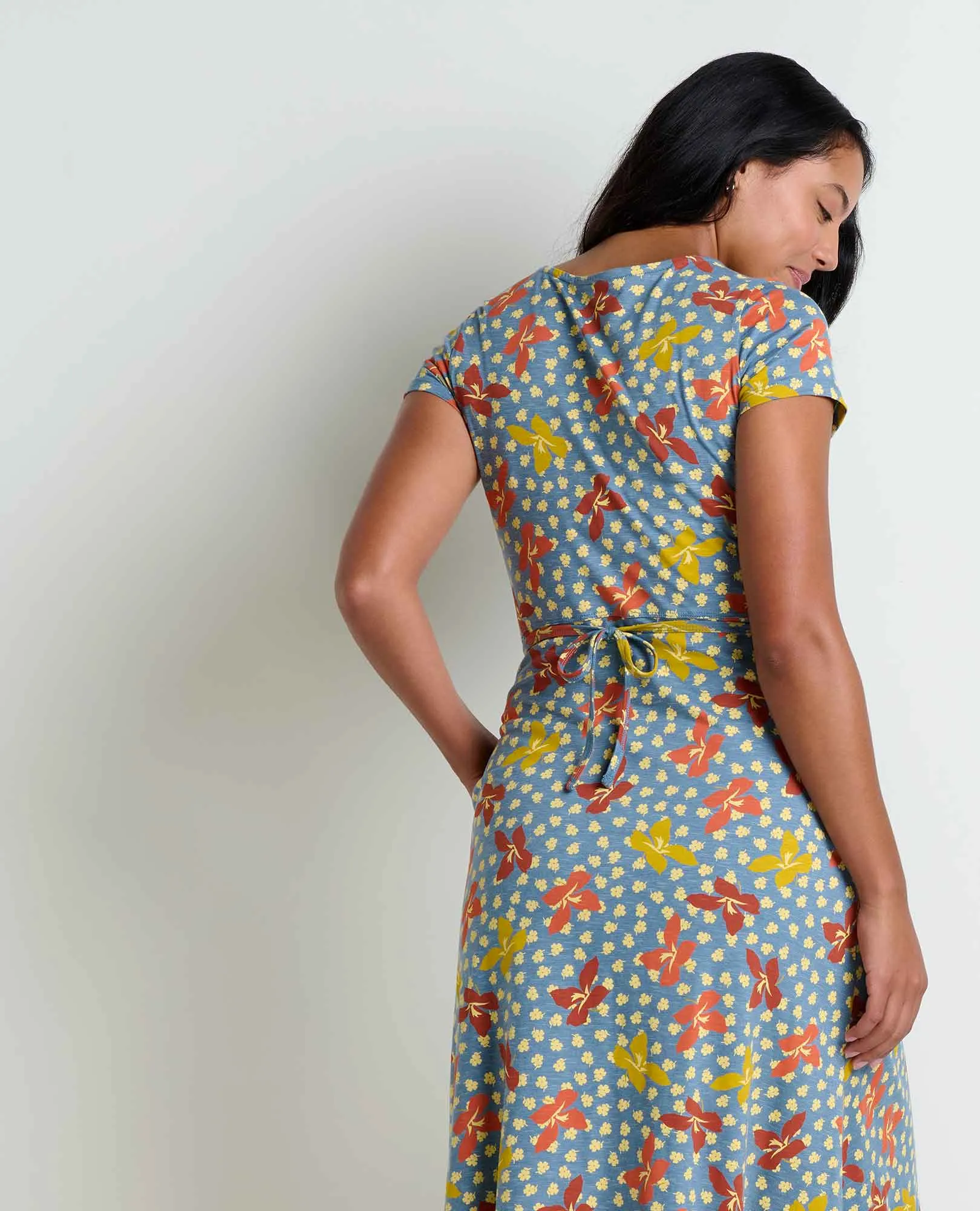 Rose Midi Dress sold by TOAD&CO product image thumbnail 4