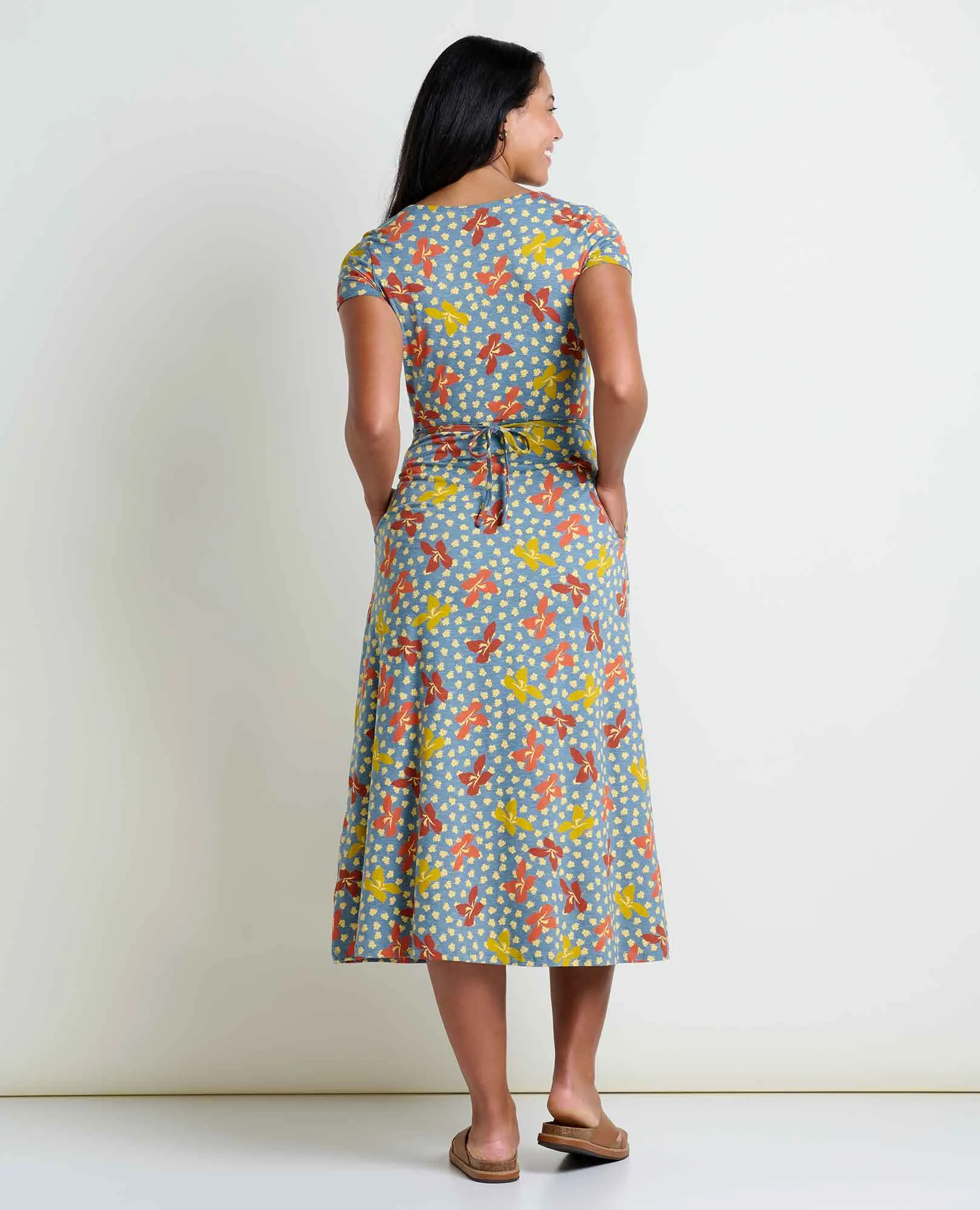 Rose Midi Dress sold by TOAD&CO product image thumbnail 2