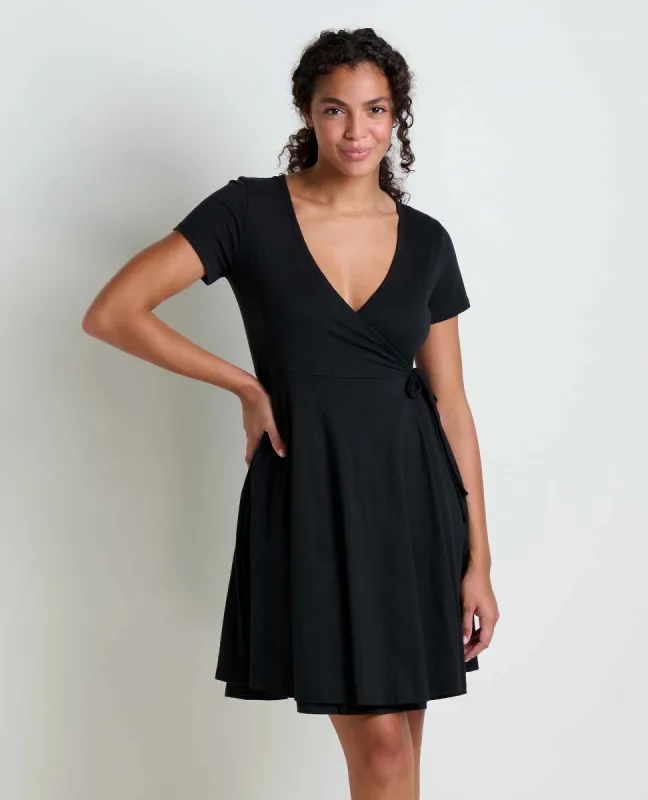 Freesia Wrap Dress sold by TOAD&CO