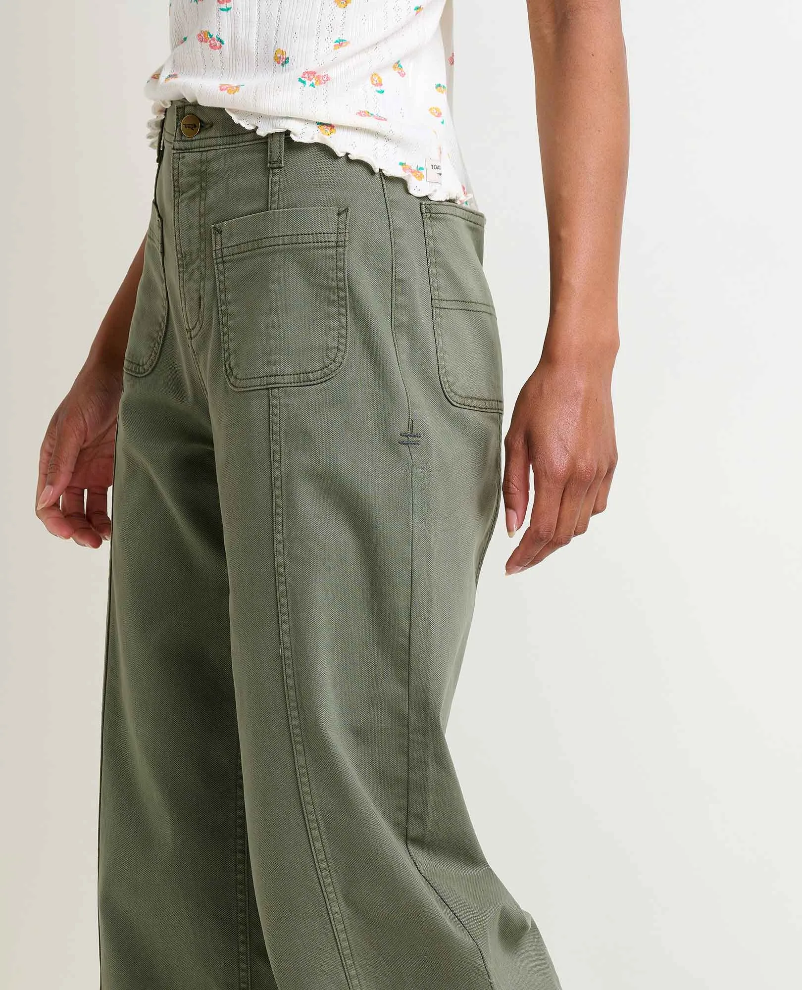 Women's Linden Canvas Pant sold by TOAD&CO product image thumbnail 4