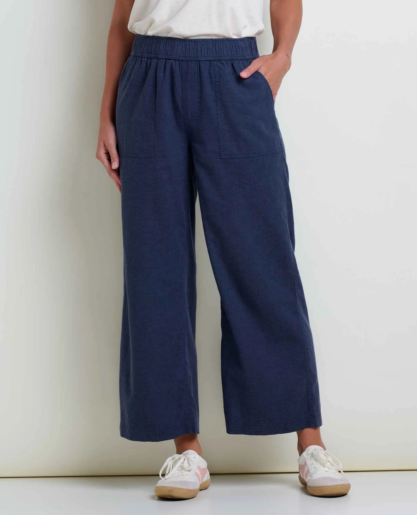 Taj Hemp Wide Leg Pant sold by TOAD&CO