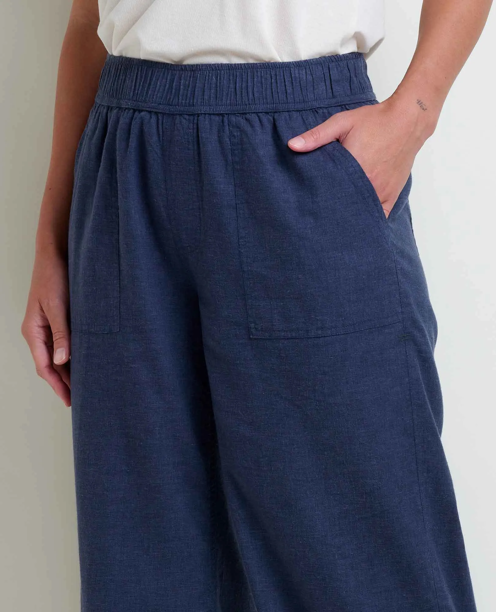 Taj Hemp Wide Leg Pant sold by TOAD&CO product image thumbnail 3
