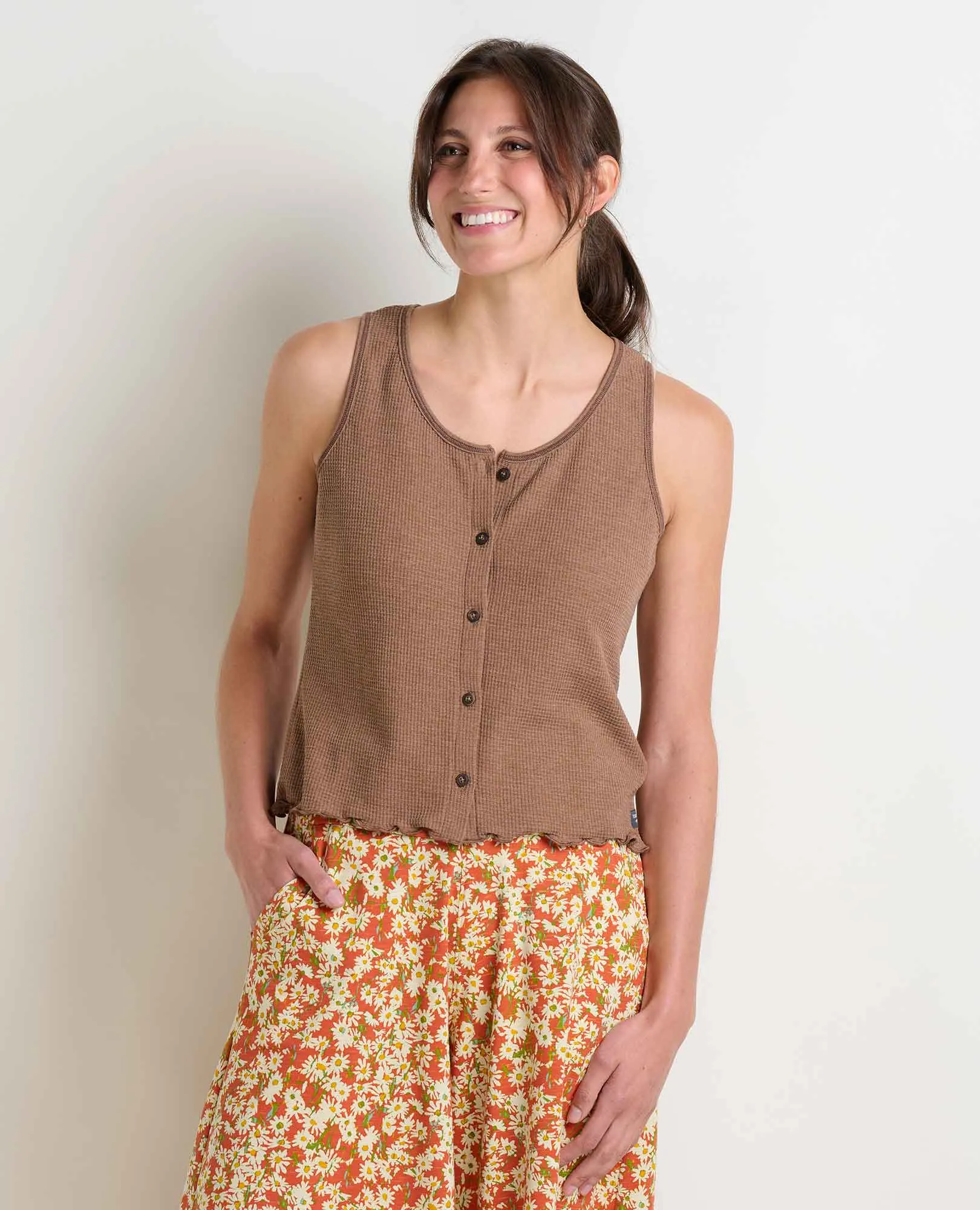 Foothill Button Tank sold by TOAD&CO