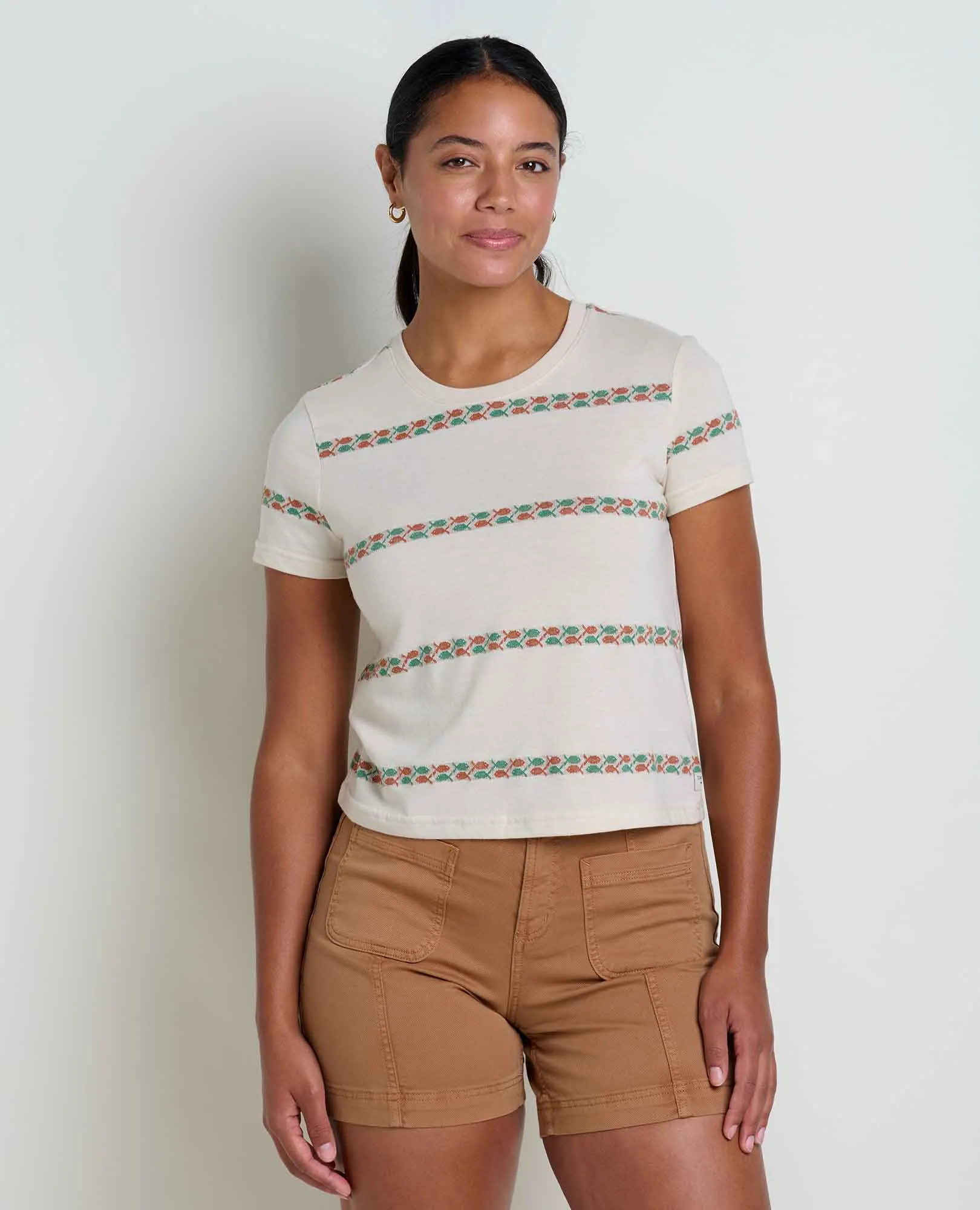 Women's Gremmie Crew Tee sold by TOAD&CO