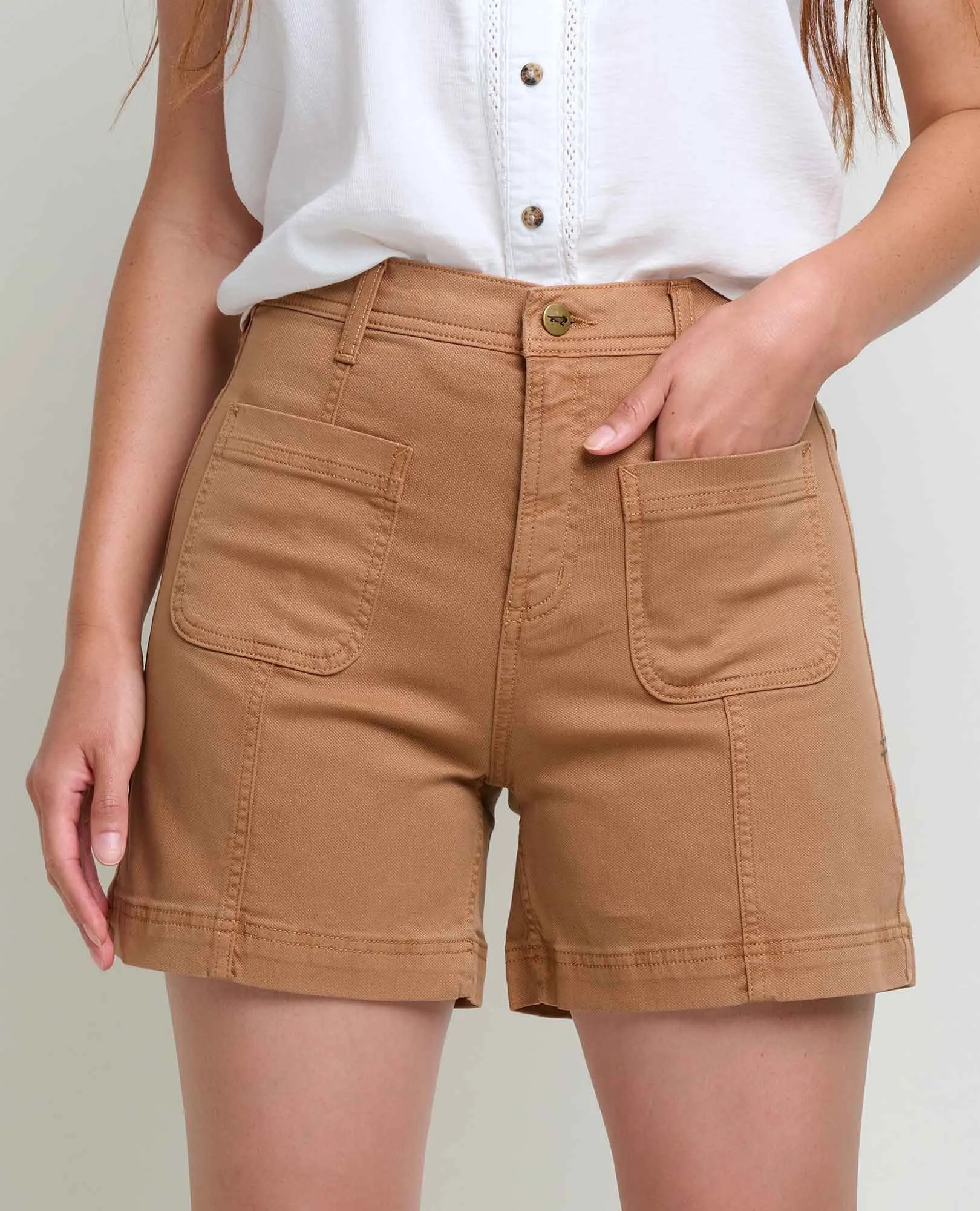 Women's Linden Canvas Short sold by TOAD&CO product image thumbnail 3