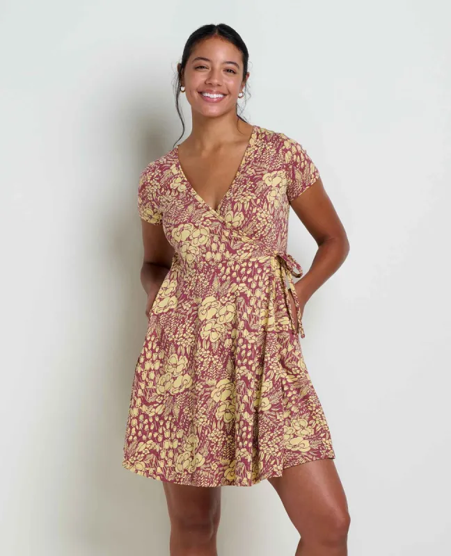 Freesia Wrap Dress sold by TOAD&CO