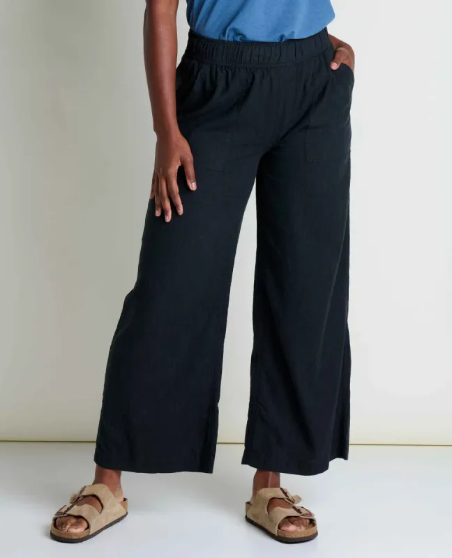 Taj Hemp Wide Leg Pant sold by TOAD&CO