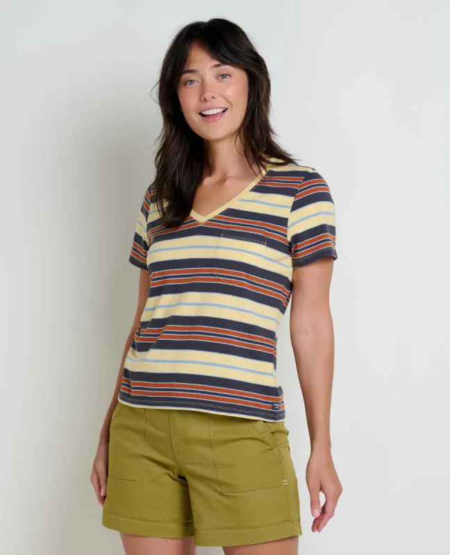 Grom V-Neck Tee sold by TOAD&CO