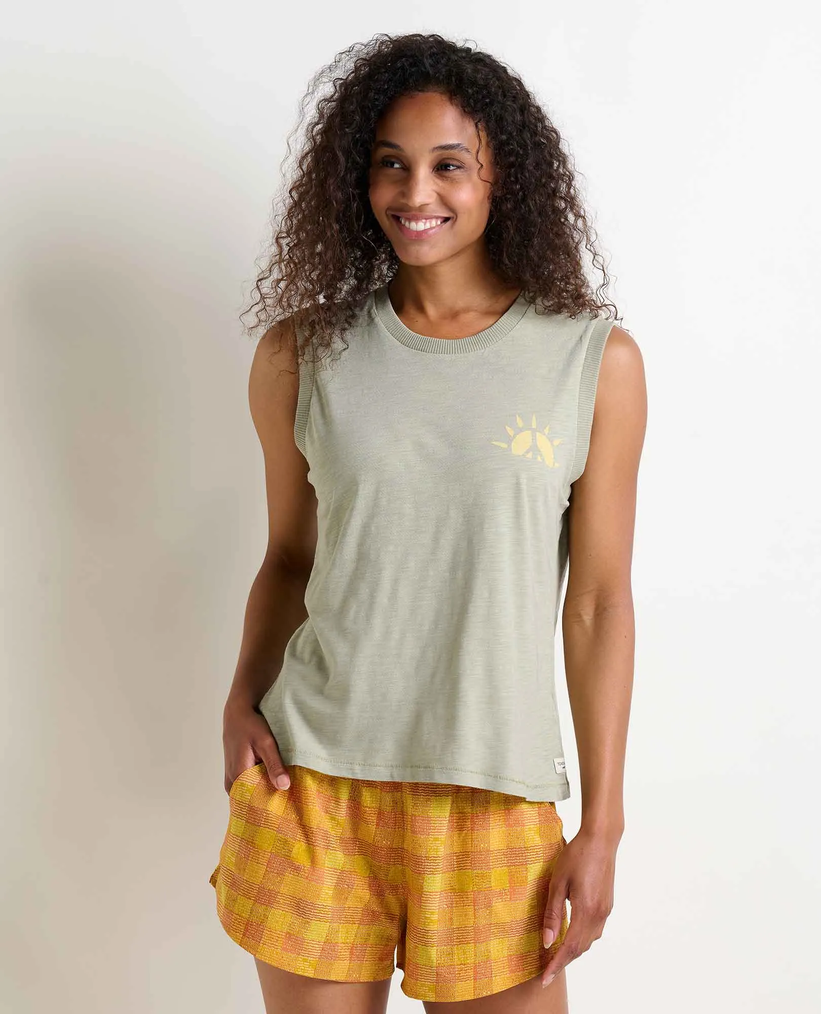 Boundless Jersey Tank sold by TOAD&CO