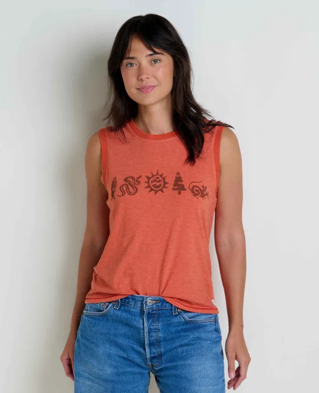 Boundless Jersey Tank sold by TOAD&CO
