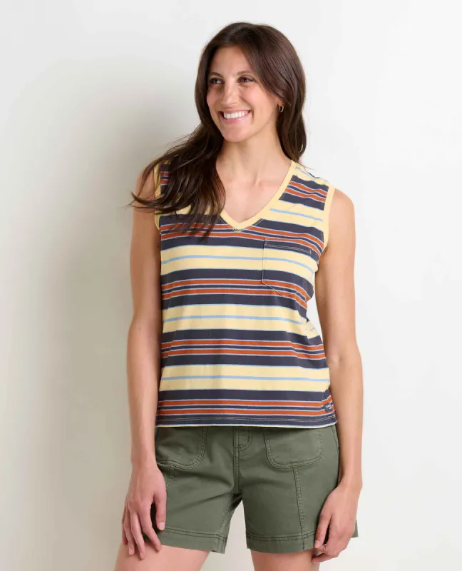 Grom V-Neck Tank sold by TOAD&CO