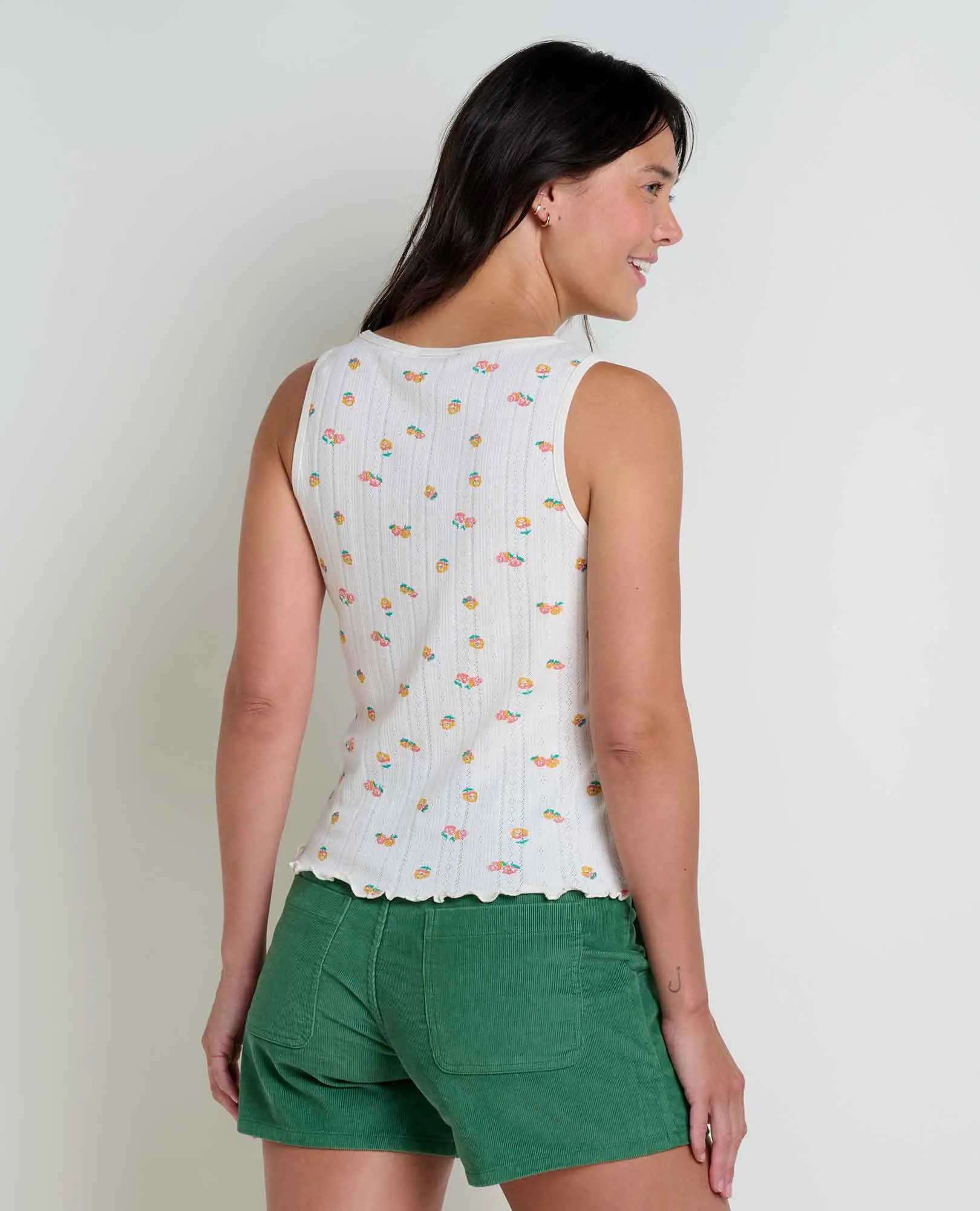 Foothill Pointelle Button Tank sold by TOAD&CO product image thumbnail 2