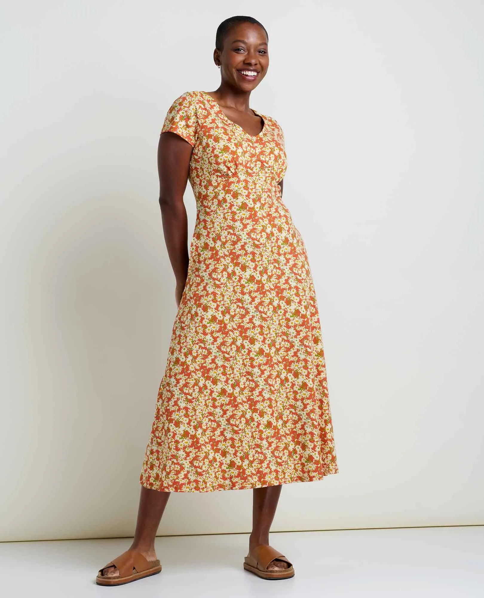 Rose Midi Dress sold by TOAD&CO