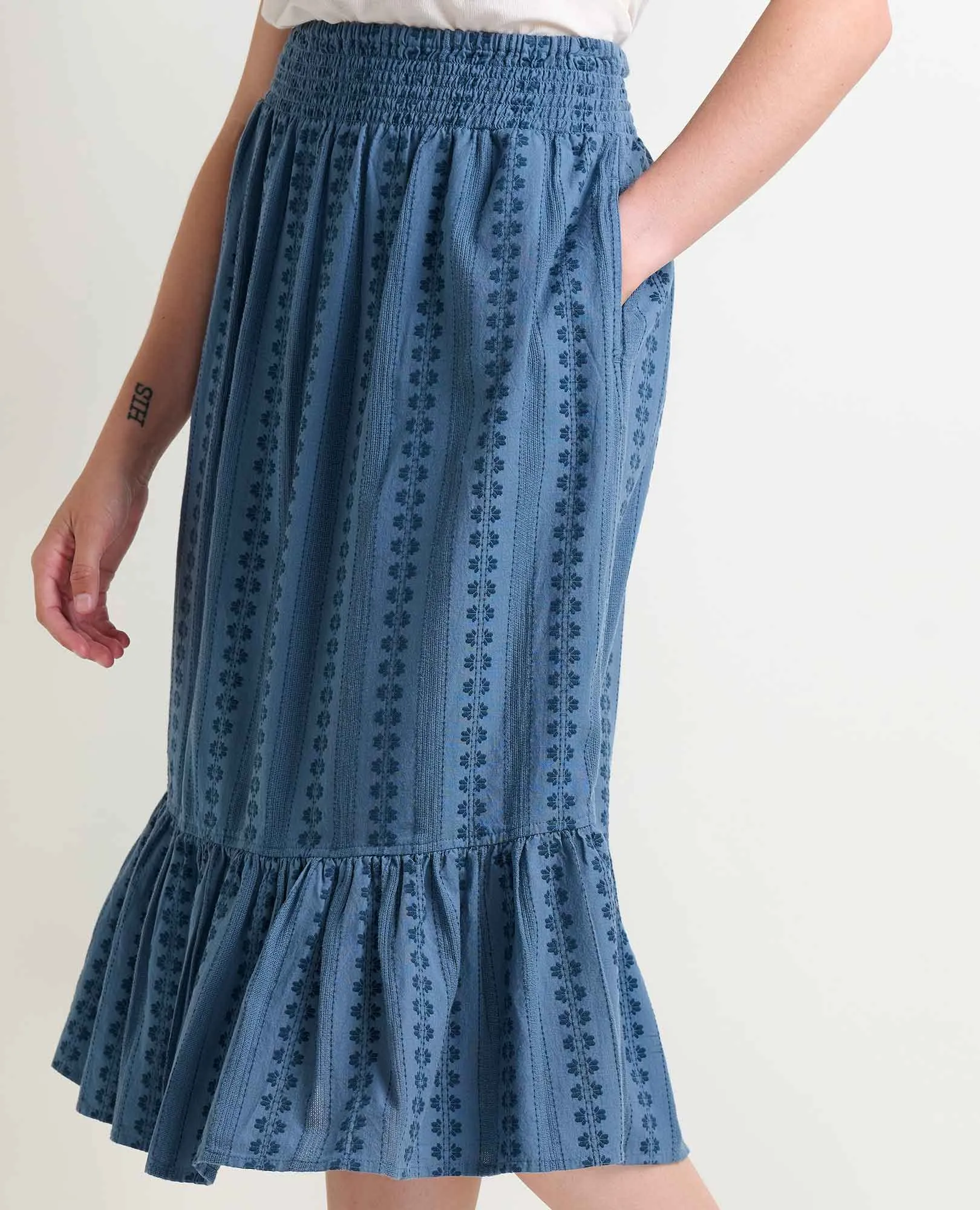Cipher Midi Skirt sold by TOAD&CO product image thumbnail 3
