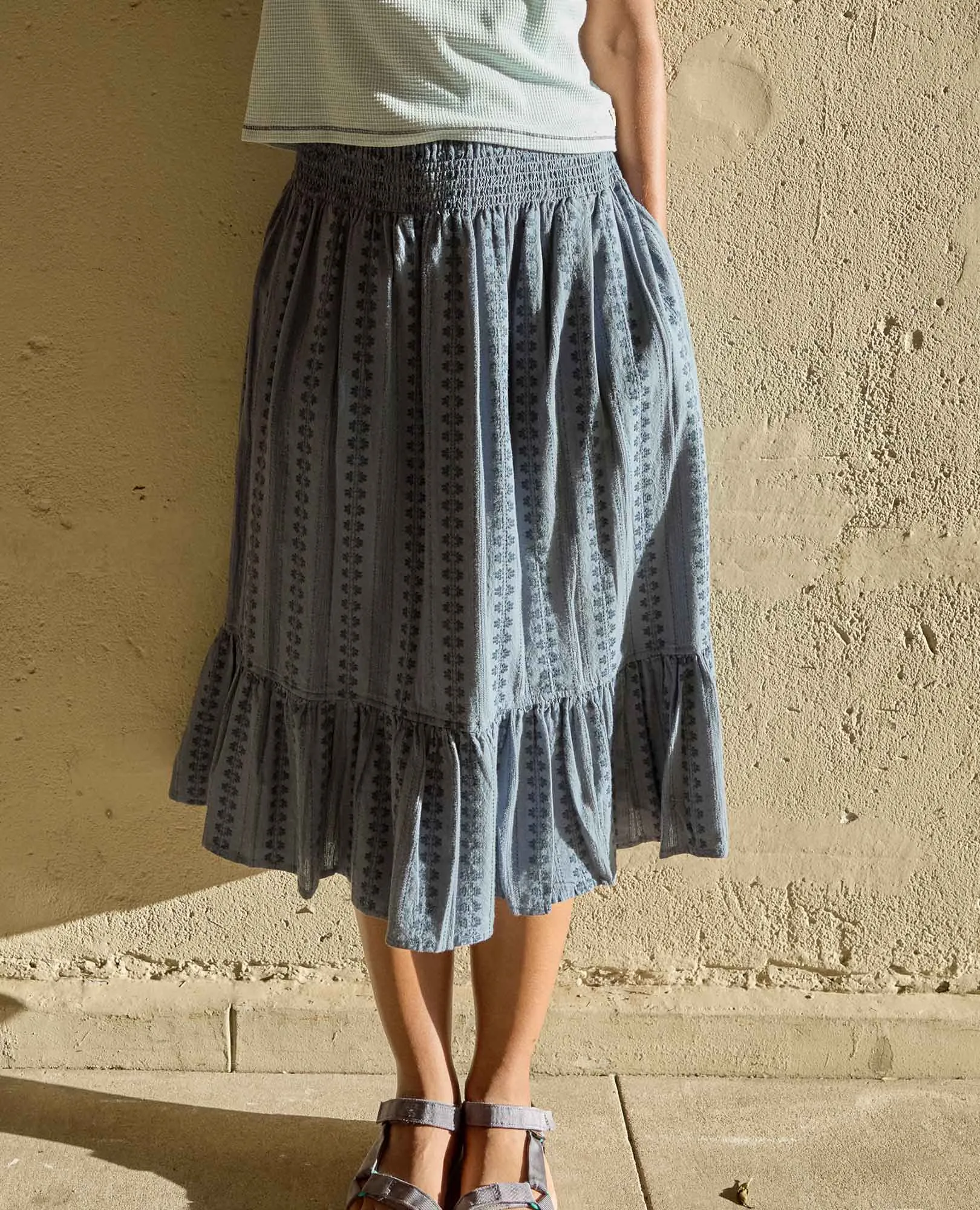 Cipher Midi Skirt sold by TOAD&CO product image thumbnail 4