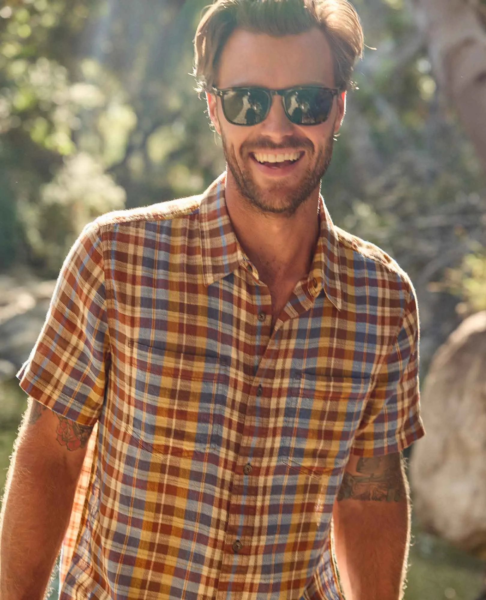 Salton Short Sleeve Shirt sold by TOAD&CO product image thumbnail 3