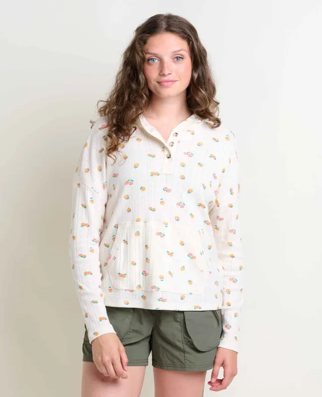 Foothill Pointelle Hoodie sold by TOAD&CO