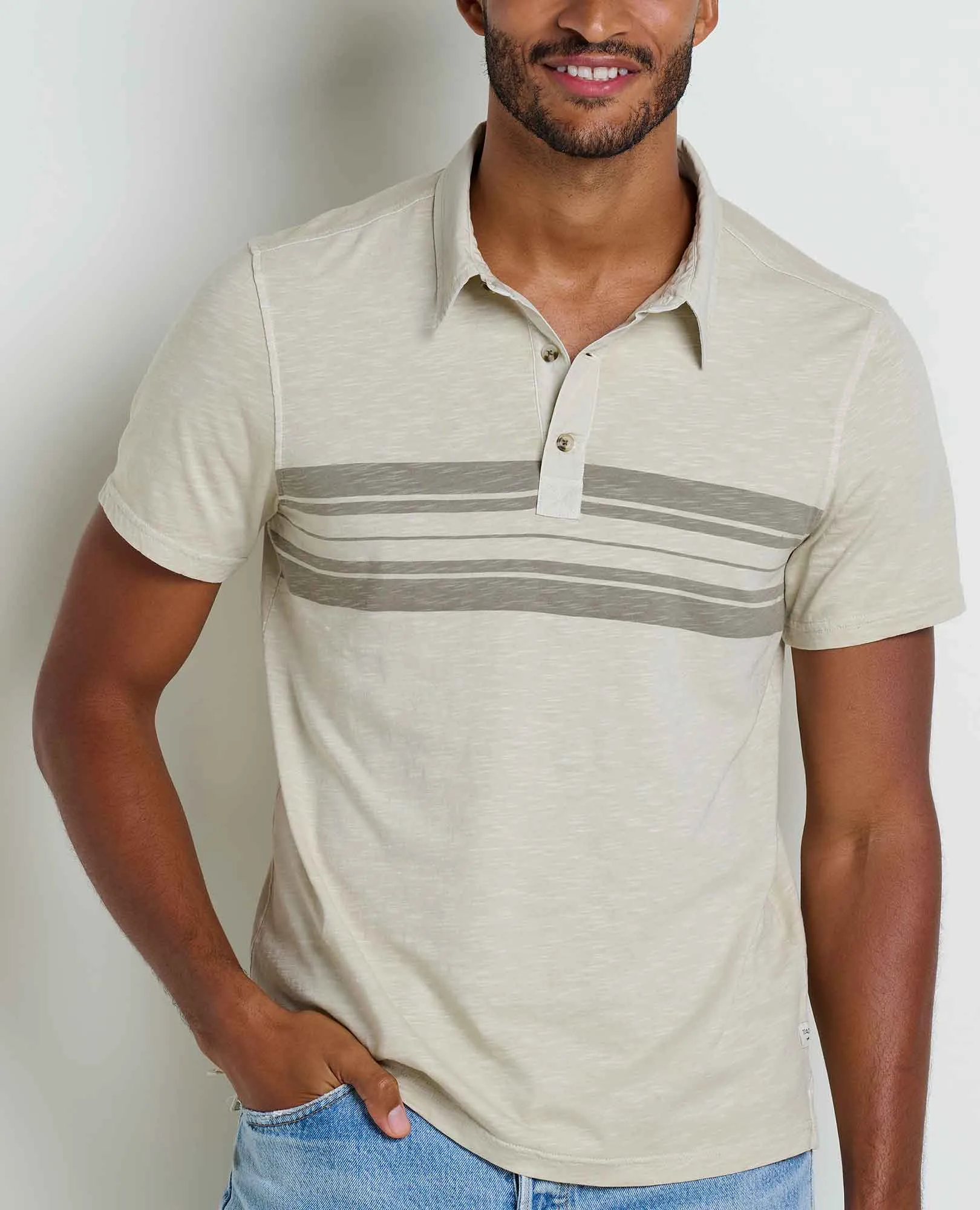 Men's Primo Short Sleeve Polo sold by TOAD&CO product image thumbnail 4