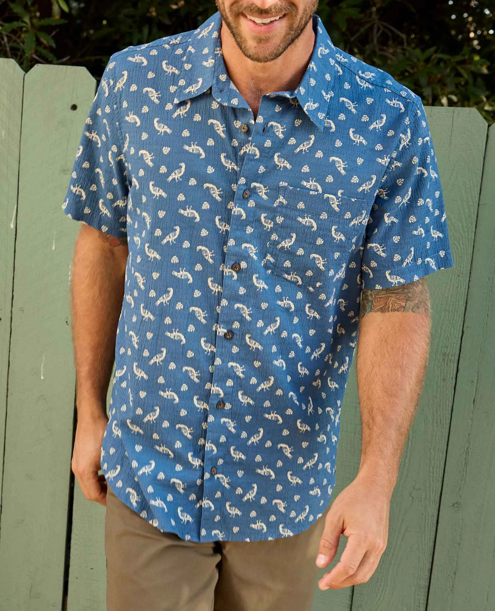 Men's Fletcher Short Sleeve Shirt sold by TOAD&CO product image thumbnail 5