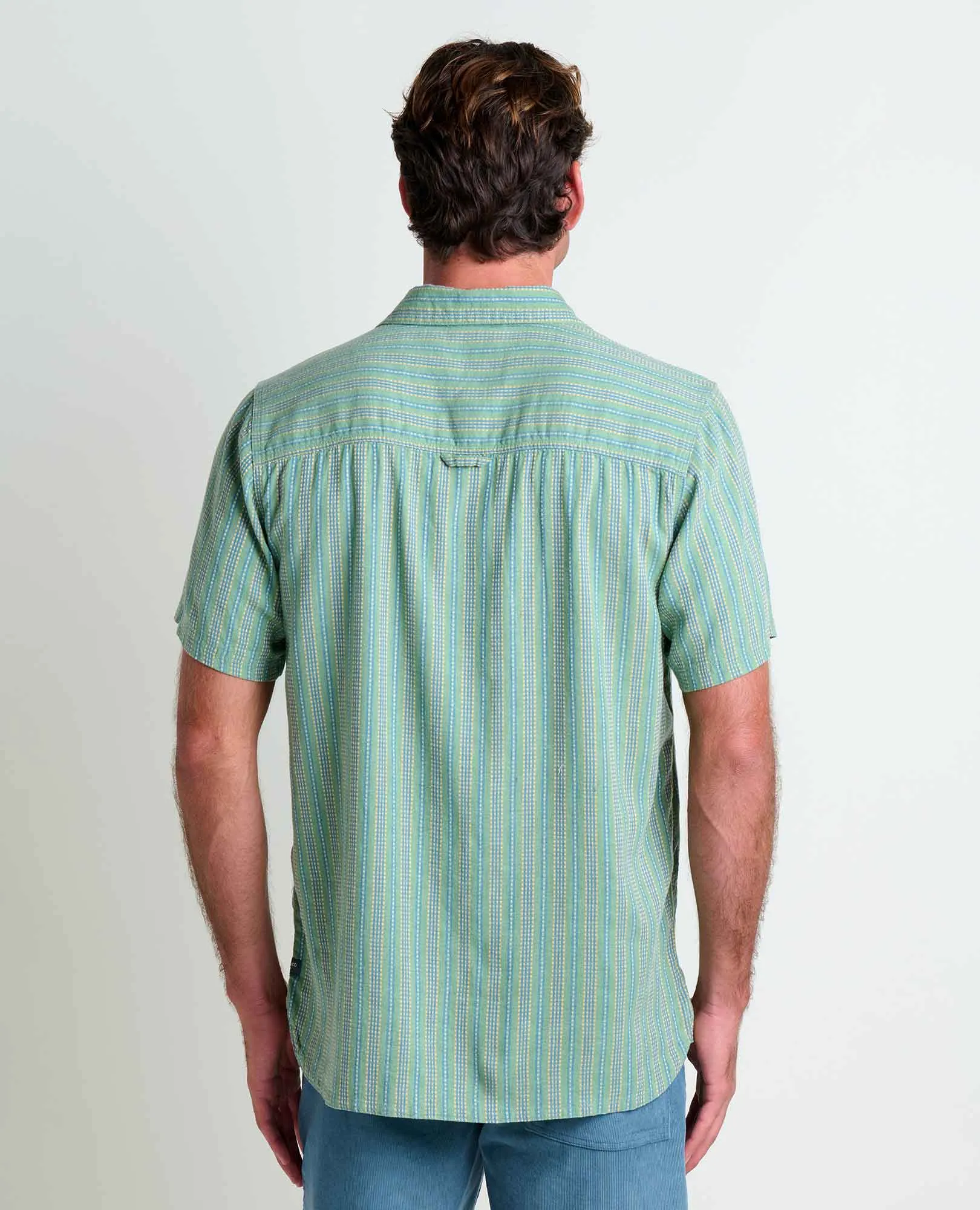 Taj Hemp Short Sleeve Shirt sold by TOAD&CO product image thumbnail 2