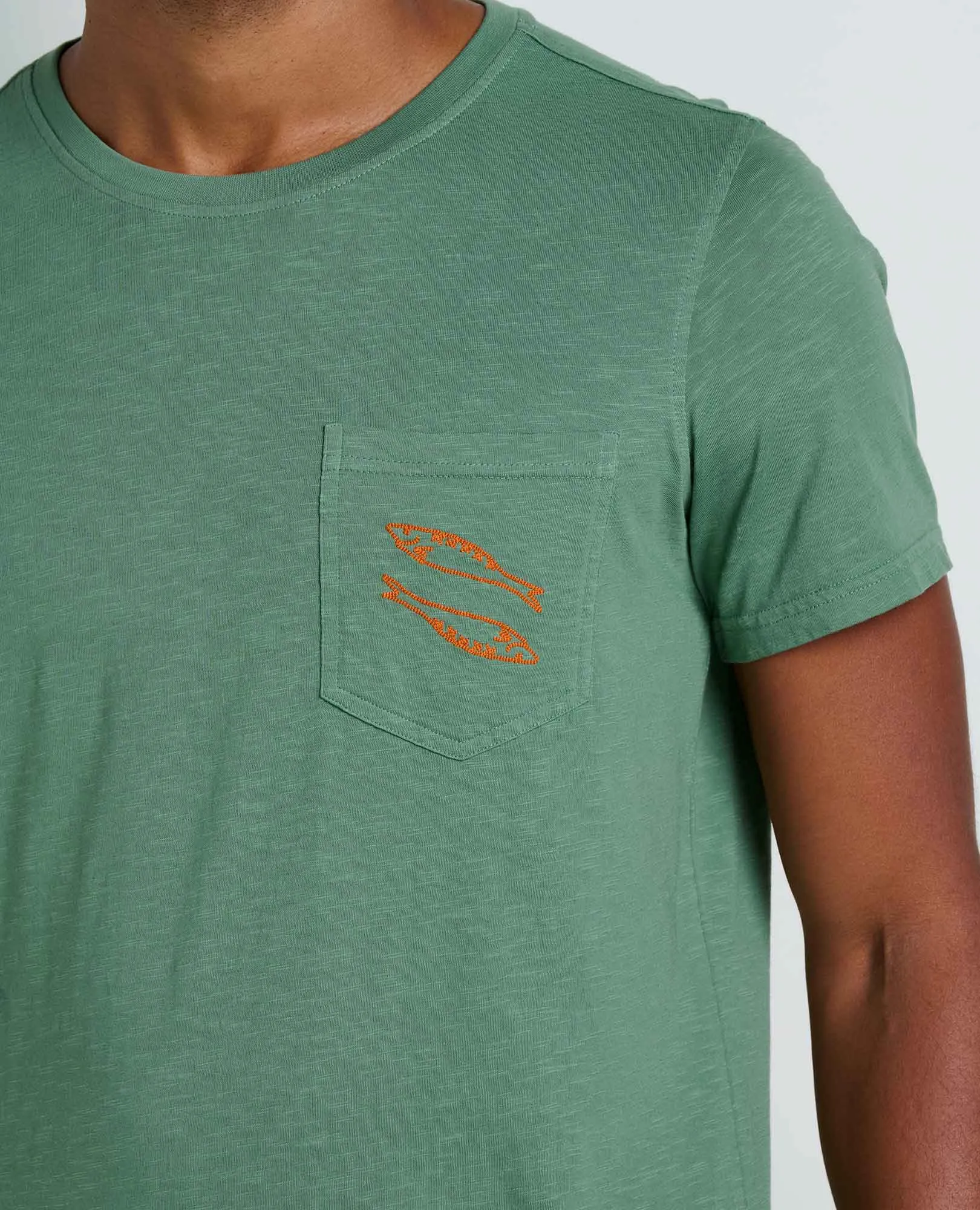 Men's Primo Embroidered Crew sold by TOAD&CO product image thumbnail 3