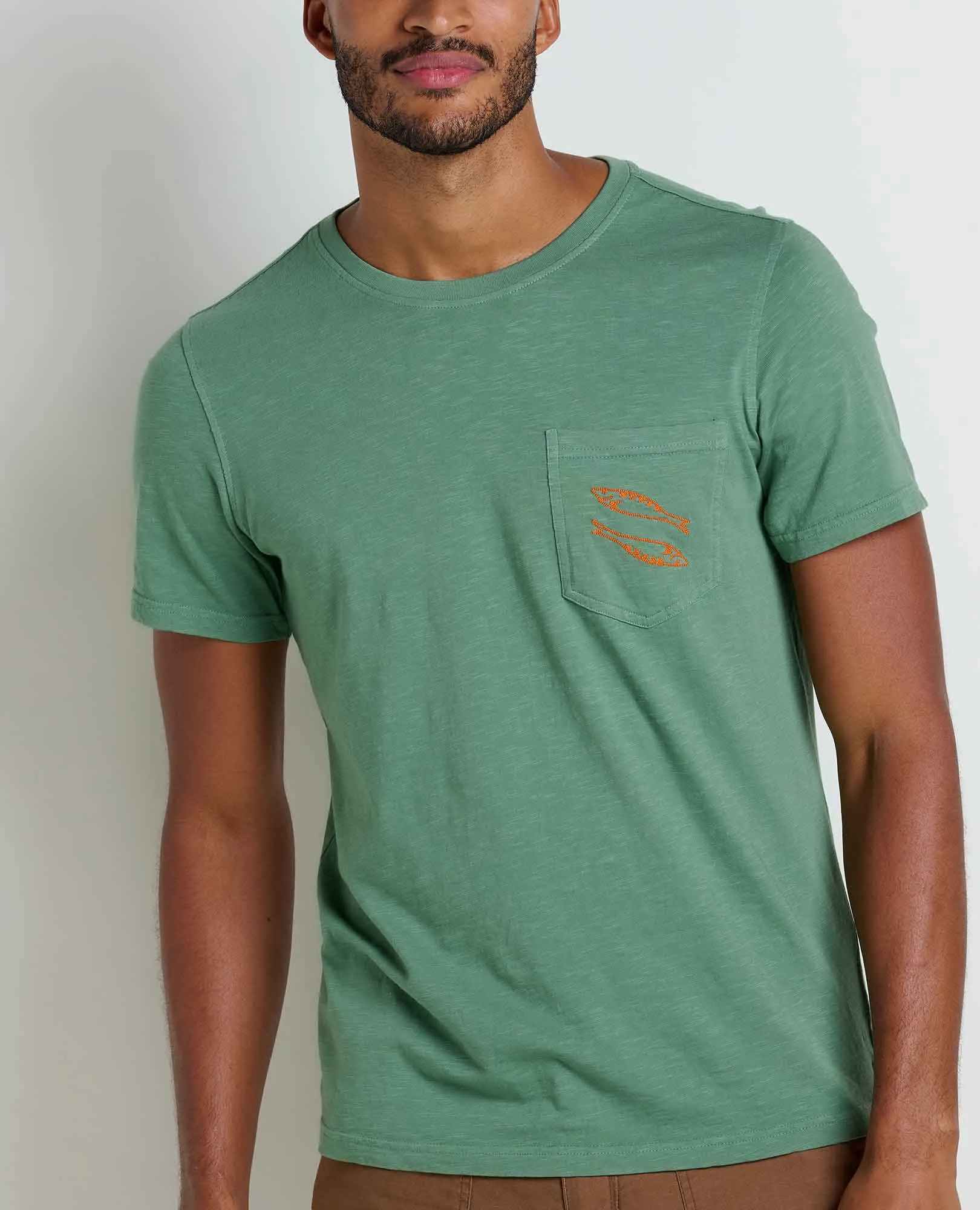Men's Primo Embroidered Crew sold by TOAD&CO product image thumbnail 4