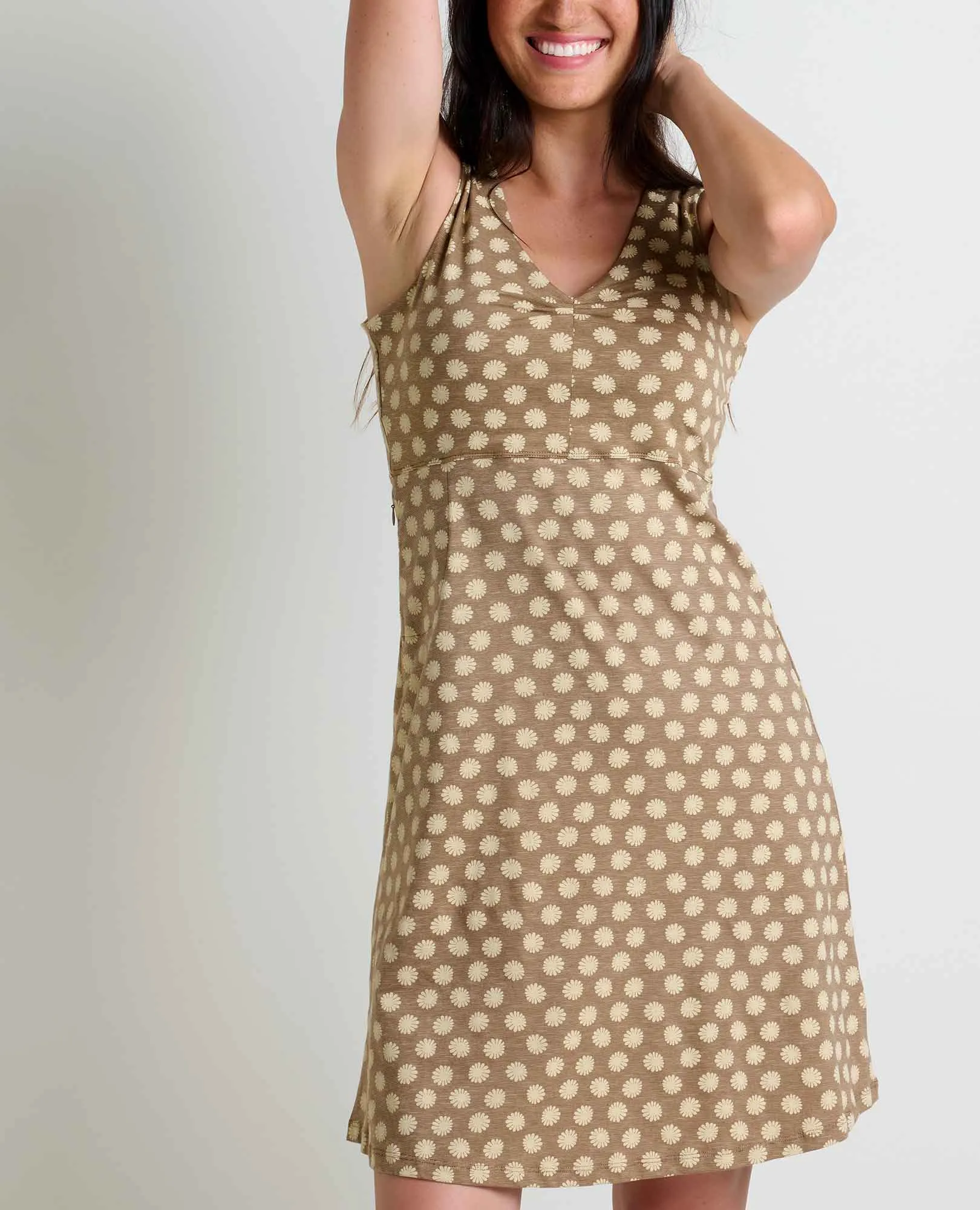 Rosemarie Sleeveless Dress sold by TOAD&CO product image thumbnail 4