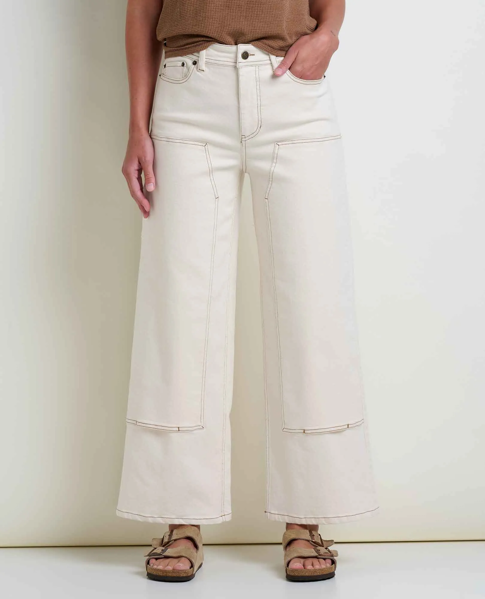 Balsam Wide Leg Utility Pant sold by TOAD&CO