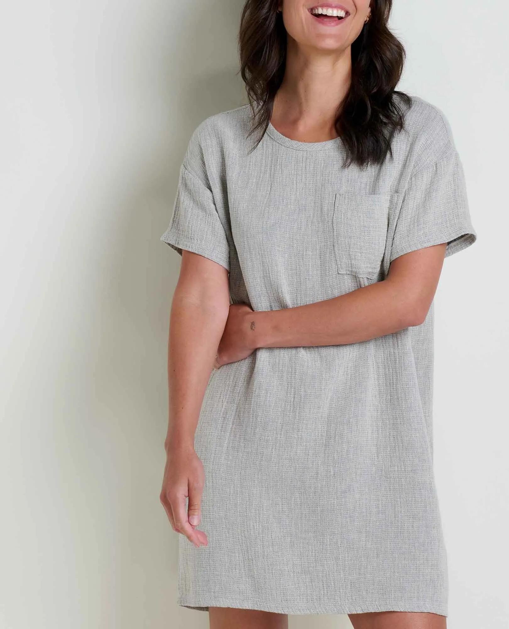 Tate Double Weave Dress sold by TOAD&CO product image thumbnail 5