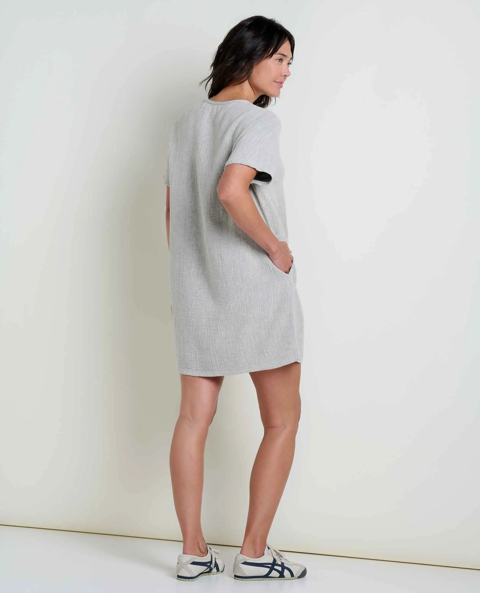 Tate Double Weave Dress sold by TOAD&CO product image thumbnail 4