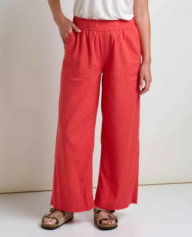 Taj Hemp Wide Leg Pant sold by TOAD&CO