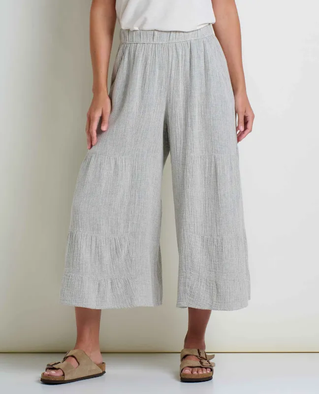 Tate Double Weave Palazzo Pant sold by TOAD&CO