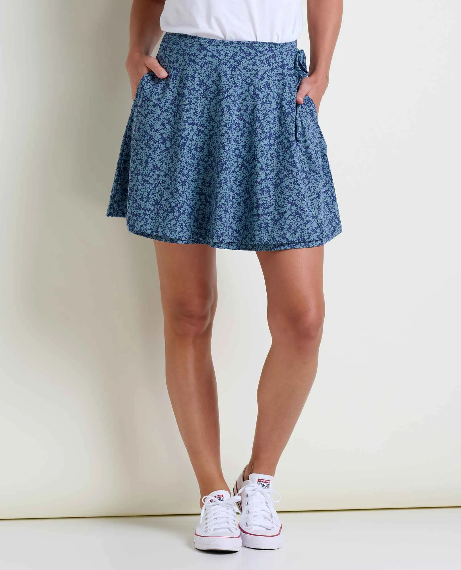 Freesia Wrap Skirt sold by TOAD&CO