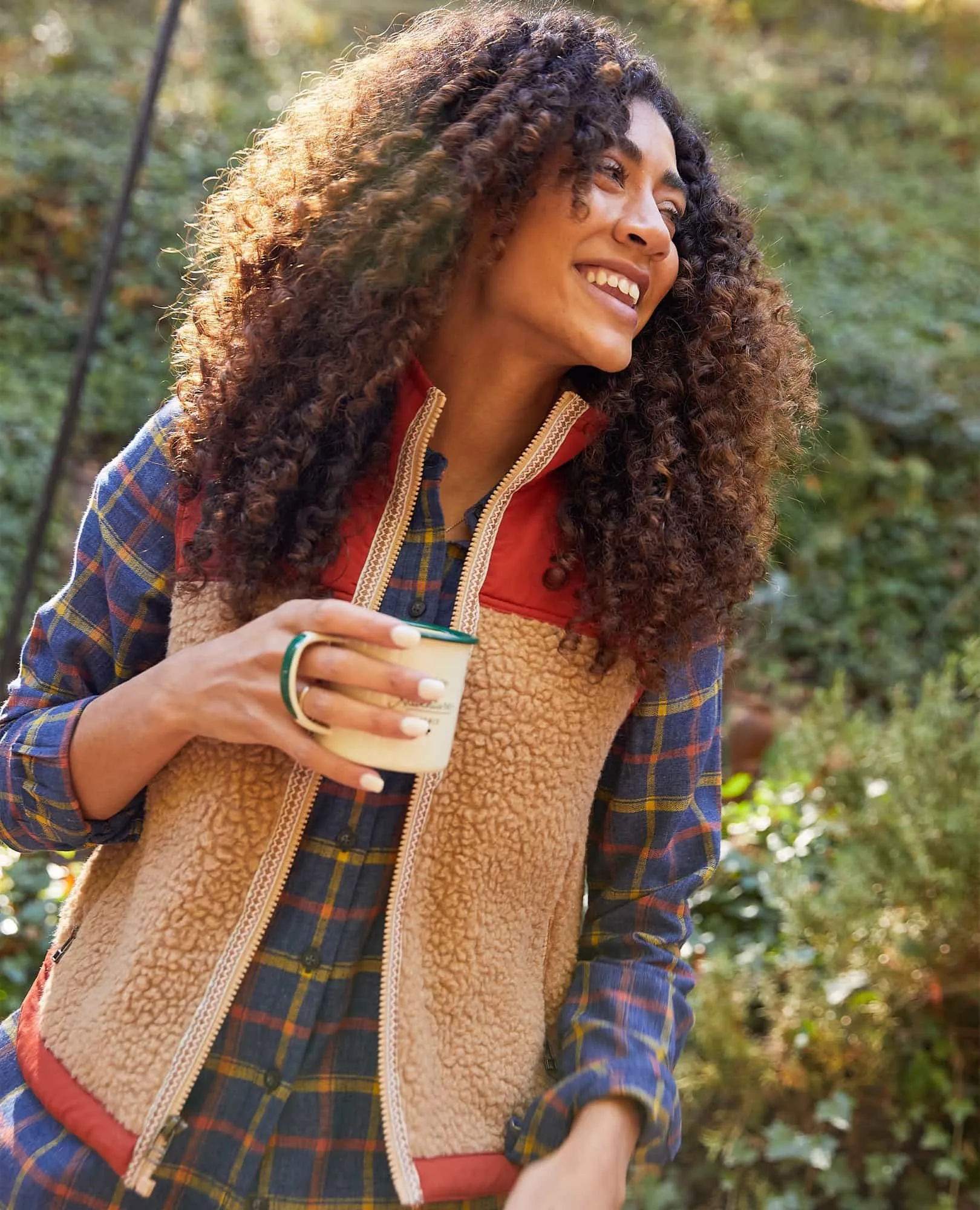 Women's Sespe Sherpa Vest sold by TOAD&CO