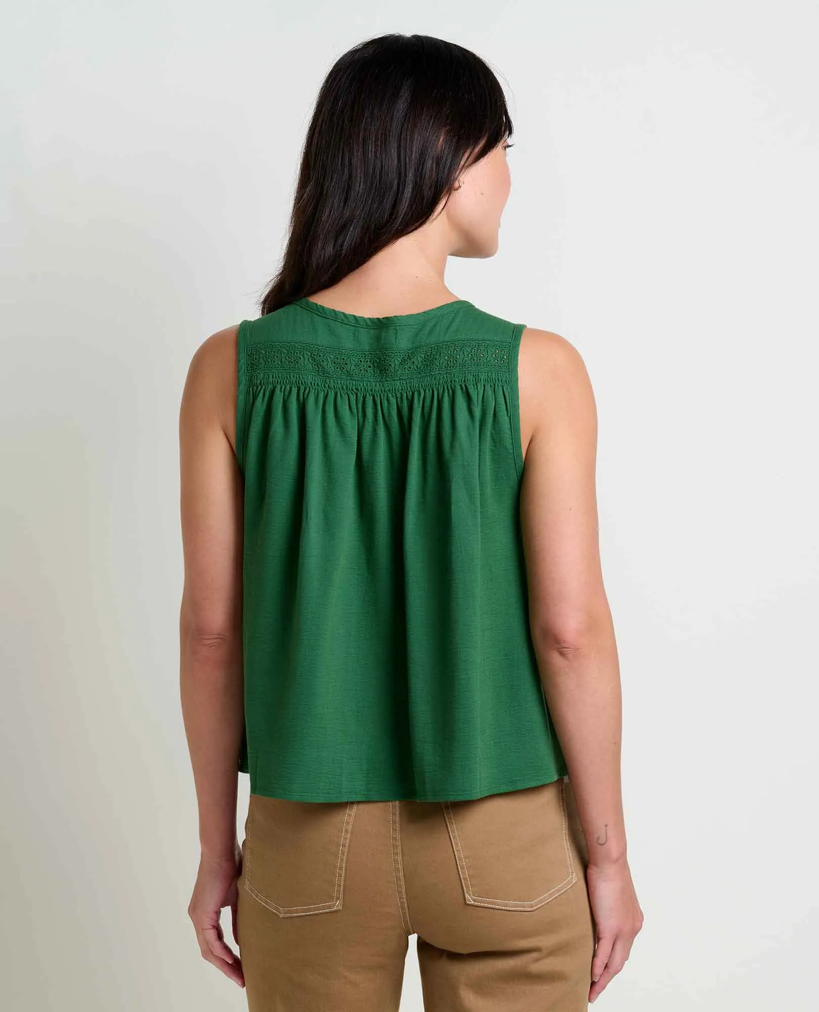 Manzana Button Front Tank sold by TOAD&CO product image thumbnail 2