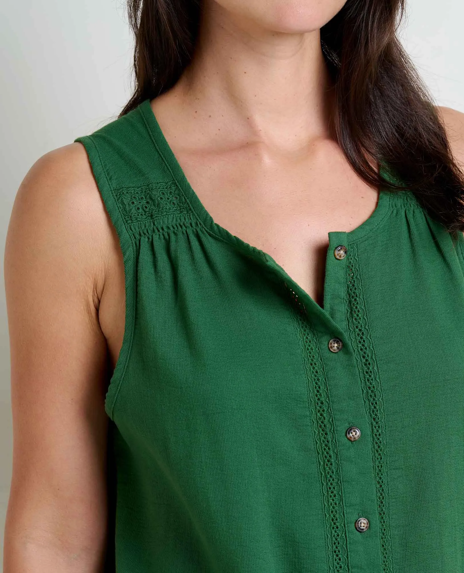 Manzana Button Front Tank sold by TOAD&CO product image thumbnail 5